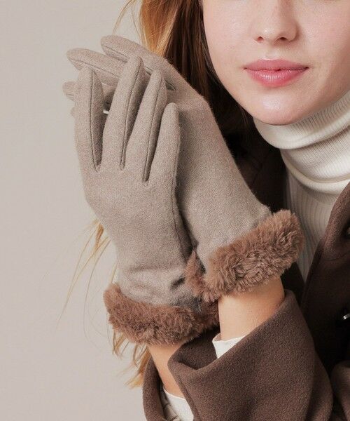 セール】 カシミヤファーグローブ （手袋）｜MACKINTOSH LONDON