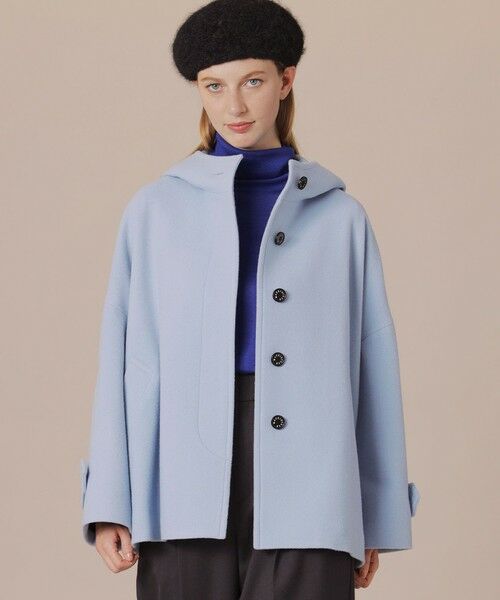 セール】 【ROSLEY/ロズリー】ファインウールメルトンフーデット