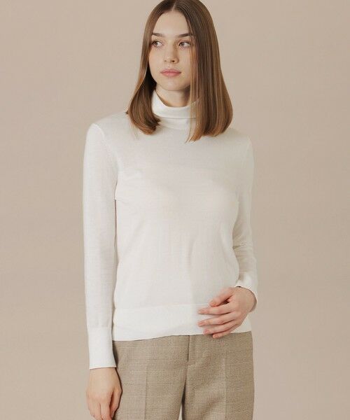 セール】 【SUPER FINE LAB.】メルテッドサウラコットンタートルネック