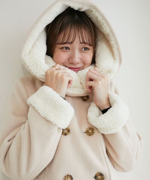 セール】 フードボアコート （その他アウター）｜MAJESTIC LEGON