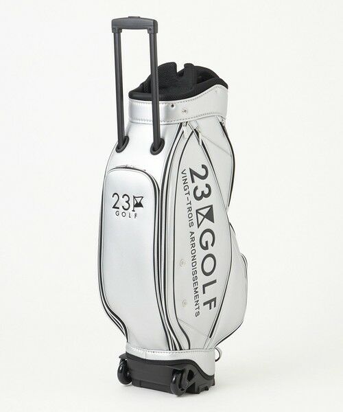 セール】 【UNISEX】セルフスタンドバッグ内蔵キャディバッグ キャリー