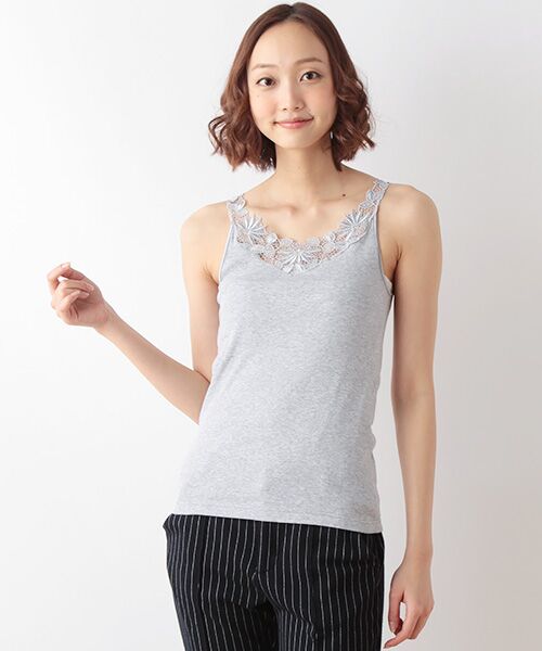 セール】 OTTO-TRICOT:レースキャミ （キャミソール・チューブトップ