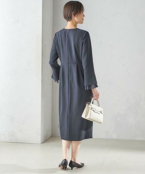 セール】 重ね着 デザイン ダブル クロス ワンピース（セレモニー対応