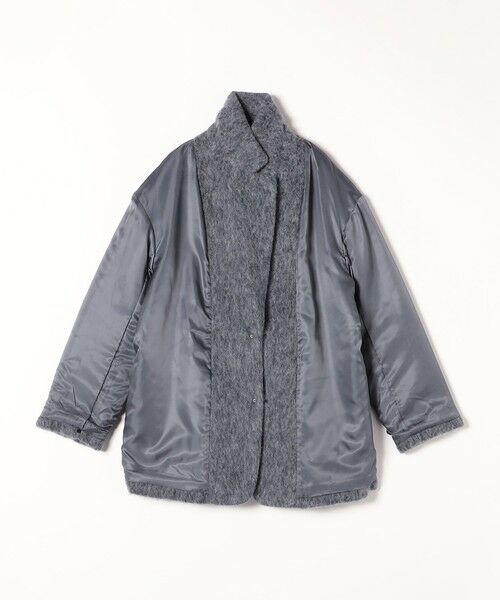 セール】 SHIPS any: ウール ミックス シャギー シングル コート