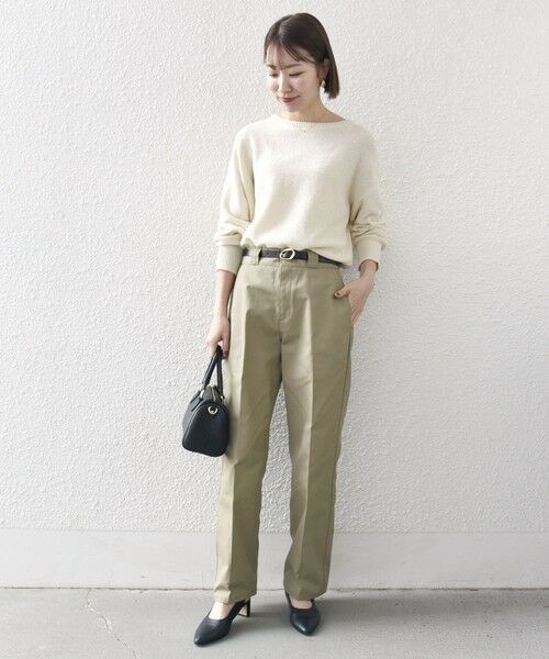 SHIPS any別注】Dickies:〈洗濯機可能〉874 T/C ツイル チノパンツ