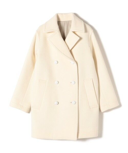 セール】 Primary NavyLabel:オフホワイトPコート 22AW （ピーコート