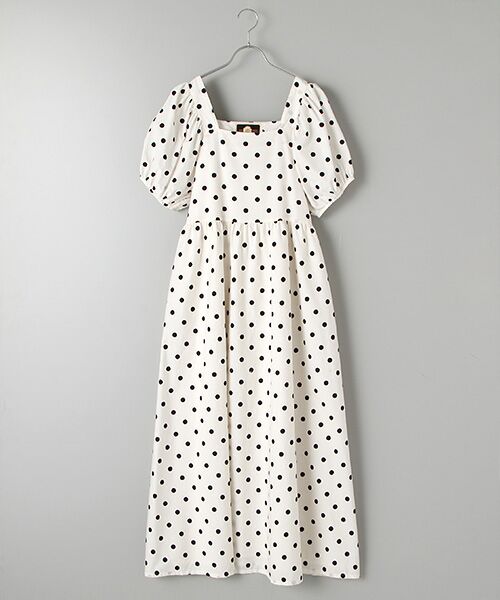 セール】 little sunny bite×PINK HOUSE coin dot one piece （ロング