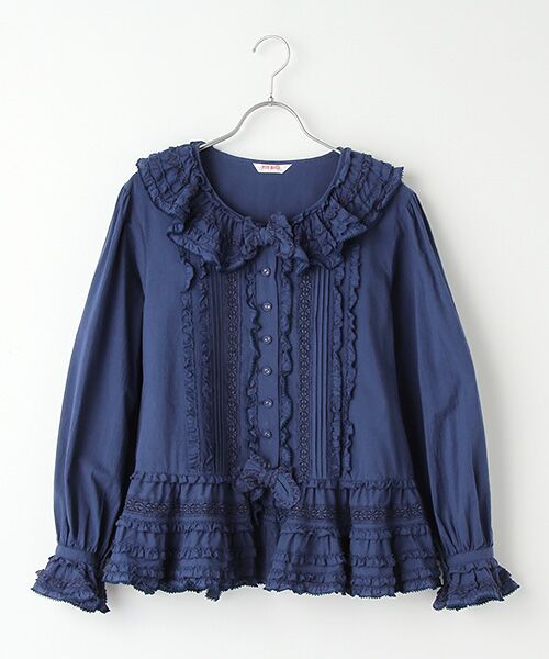 ふんわり仕上げローンブラウス （シャツ・ブラウス）｜PINK HOUSE