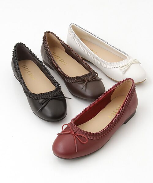 セール】 フリル使いバレエシューズ （バレエシューズ）｜PINK HOUSE