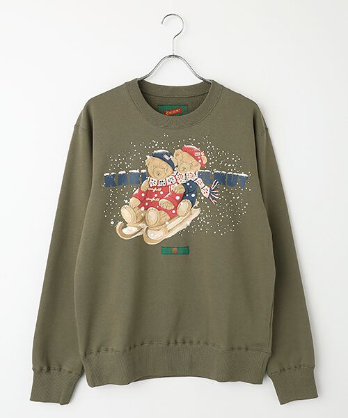 セール】 三つ子のくまプリントトレーナー （スウェット）｜PINK HOUSE