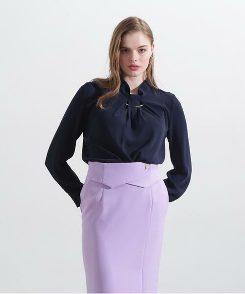 セール】 ◇メタルバータックブラウス （シャツ・ブラウス）｜PINKY