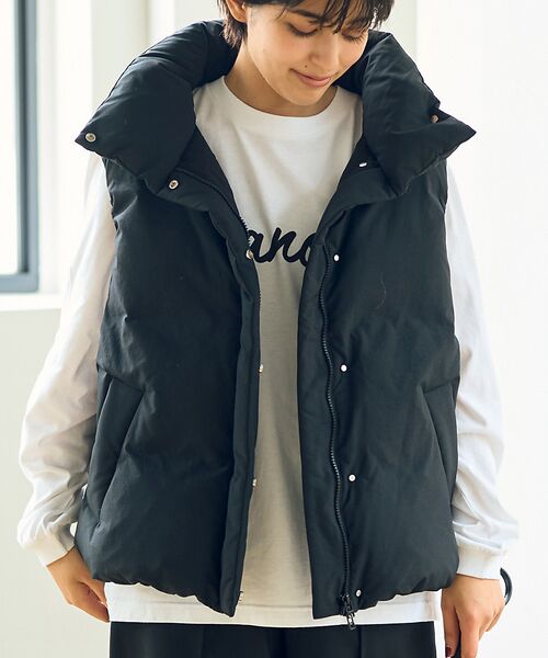 セール】 2WAYフードダウンベスト （ダウンジャケット・ベスト