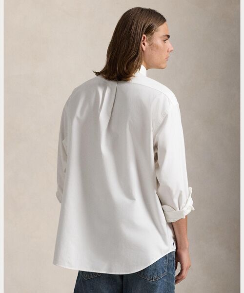 オーガニック コットン ビッグ シャツ （シャツ・ブラウス）｜POLO