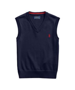 ボーイズ 2才～7才)ケーブルニット コットン セーター ベスト （ベスト