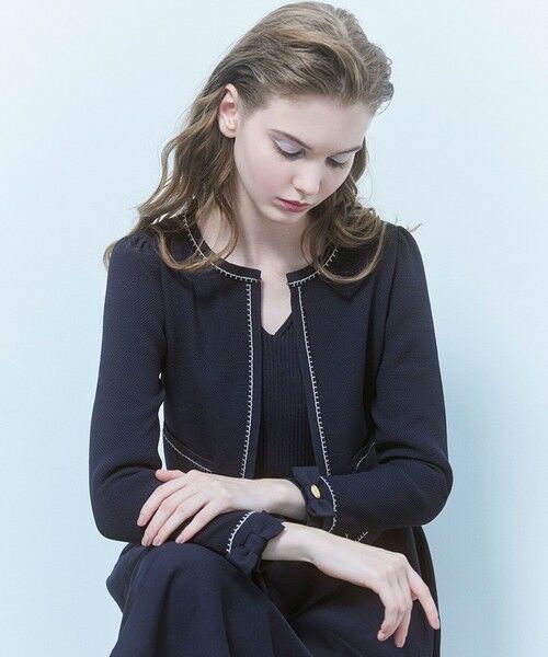 洗える】ROSY FUTURE ニットジャケット （カーディガン・ボレロ