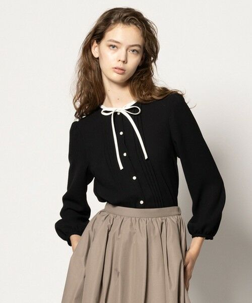 セール】 【消臭・洗える】PROMISE RIBBON ブラウス （シャツ