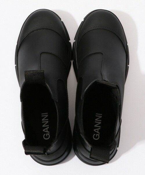 セール】 GANNI リサイクルラバー チェルシーブーツ （ブーツ