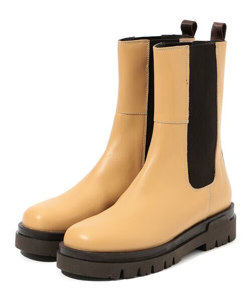 セール】 【別注】CARMENS×TOMORROWLAND サイドゴアラバーブーツ