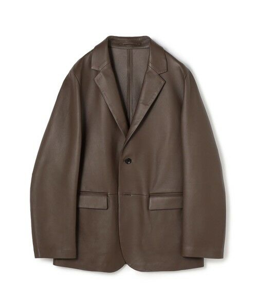 セール】 ラムレザー シングルブレステッド2Bジャケット （テーラード