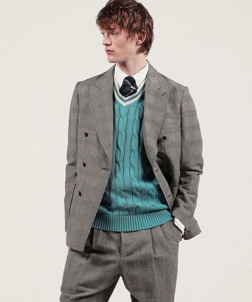 タグ付き未使用】TOMORROWLANDオーガニックコットン チルデンベスト