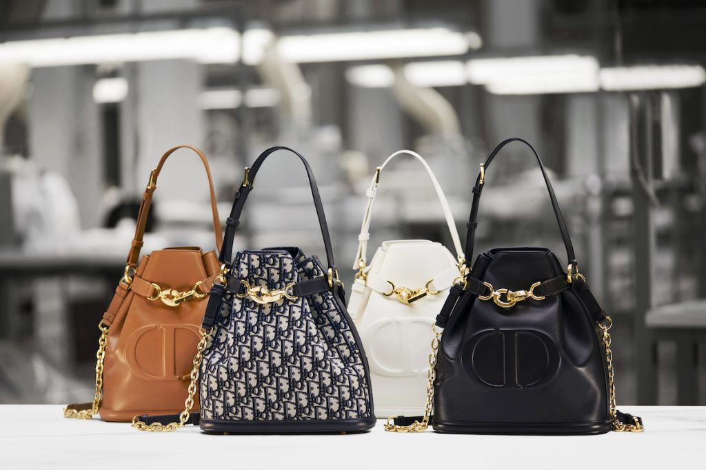 ディオール」からバケットバッグ“セ ディオール”が登場 トロッター柄や
