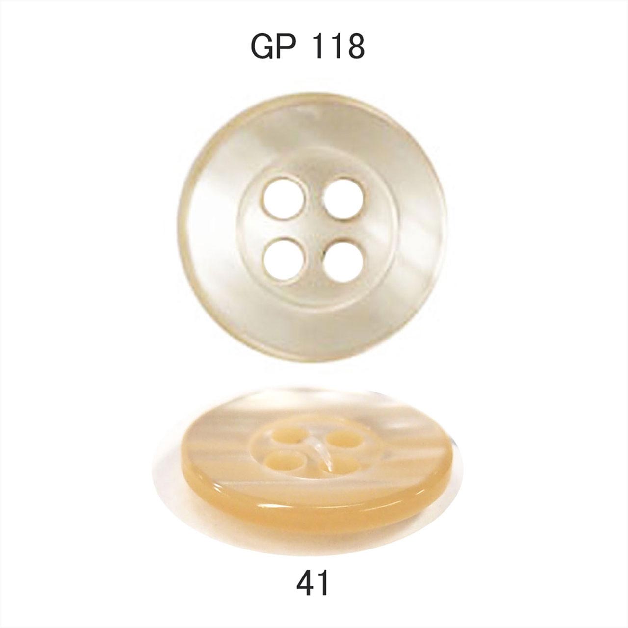 GP118 【在庫限り廃番 代替品：GP318】デジタルボタン 4つ穴 厚縁あり