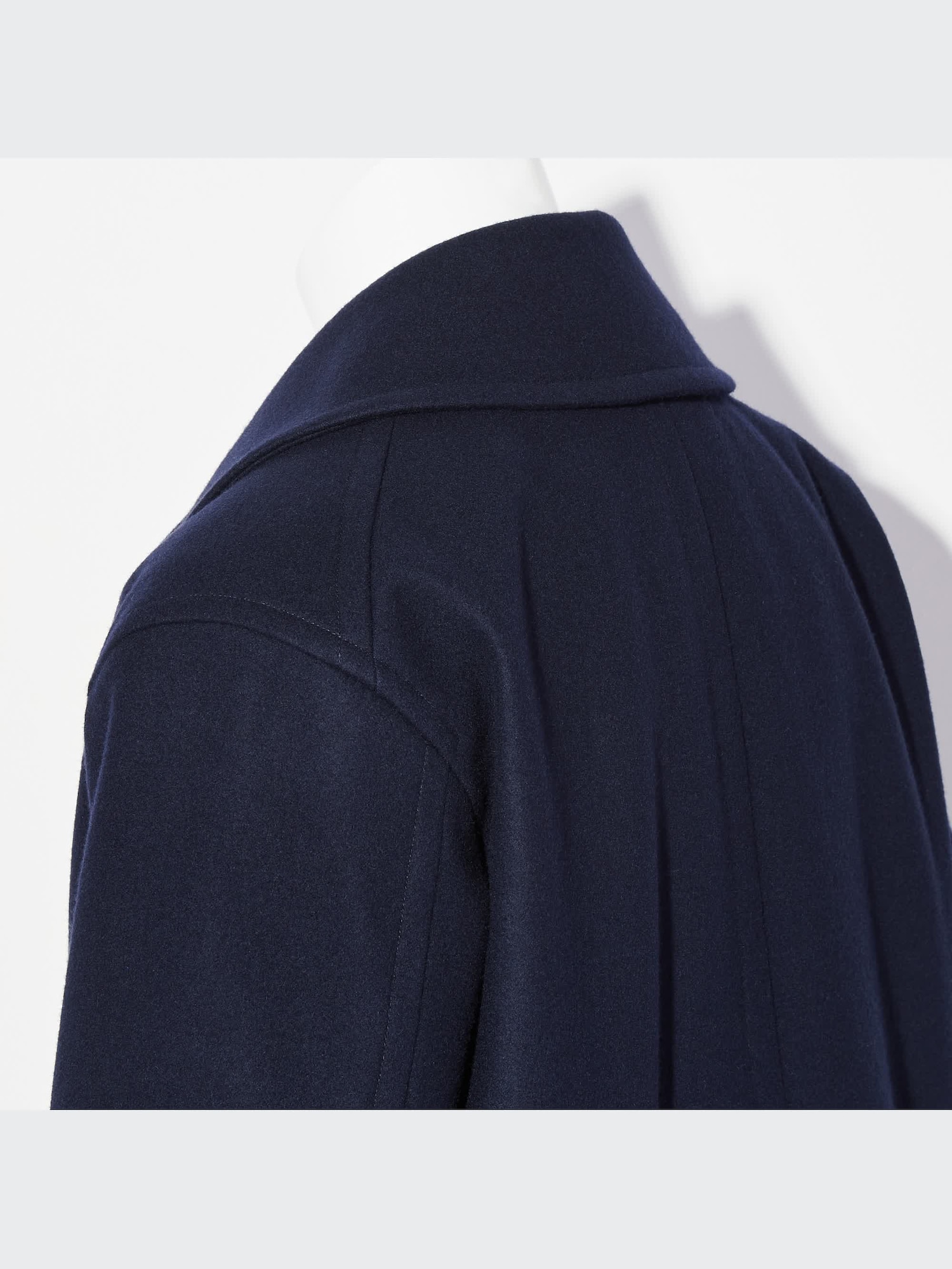 ユニクロ公式 | ウールブレンドオーバーサイズピーコート