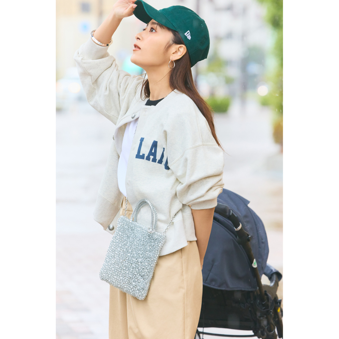 アンテプリマのワイヤーバッグ】行事にも公園にも万能すぎるコーデ見本