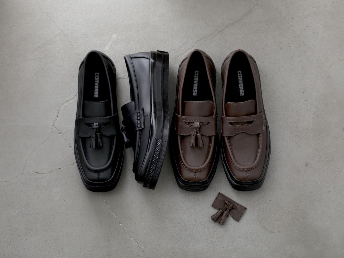 コンバース】の「スニーカーローファー」はママ必見！2WAY&片手で履け