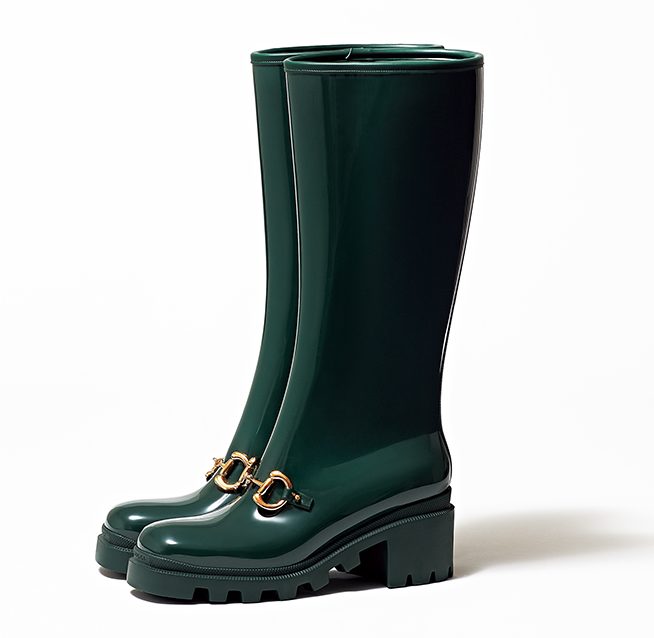 グッチのブーツ」で雨の日の極上オシャレに備えたい！ | VERY
