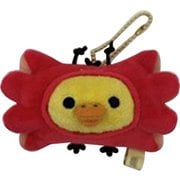 キイロイトリ お弁当シリーズ カニウインナー ぶらさげぬいぐるみ