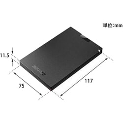 ヨドバシ.com - バッファロー BUFFALO 外付けSSD ポータブル SSD-PGU3C