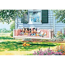 ○未開封○レア品 ディズニージグソーパズル 昼下がりの天使 1000