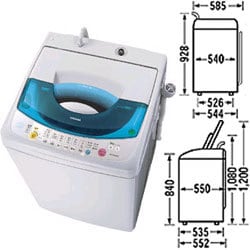 ヨドバシ.com - 東芝 TOSHIBA 全自動洗濯機 AW-704GP-H 通販【全品無料