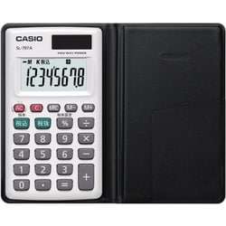 ヨドバシ.com - カシオ CASIO ポータブル電卓 カードタイプ 8桁 SL-797
