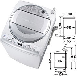 ヨドバシ.com - 東芝 TOSHIBA タテ型洗濯乾燥機（7.0kg） AW-70VE-W