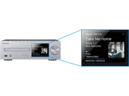 Pioneer ネットワークCDレシーバー X-HM76 ！ Amazon.co.jp