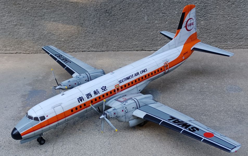 バンダイYS-11南西航空（1/72） | もりっちさんの作品 | ARTHOBYCOMM