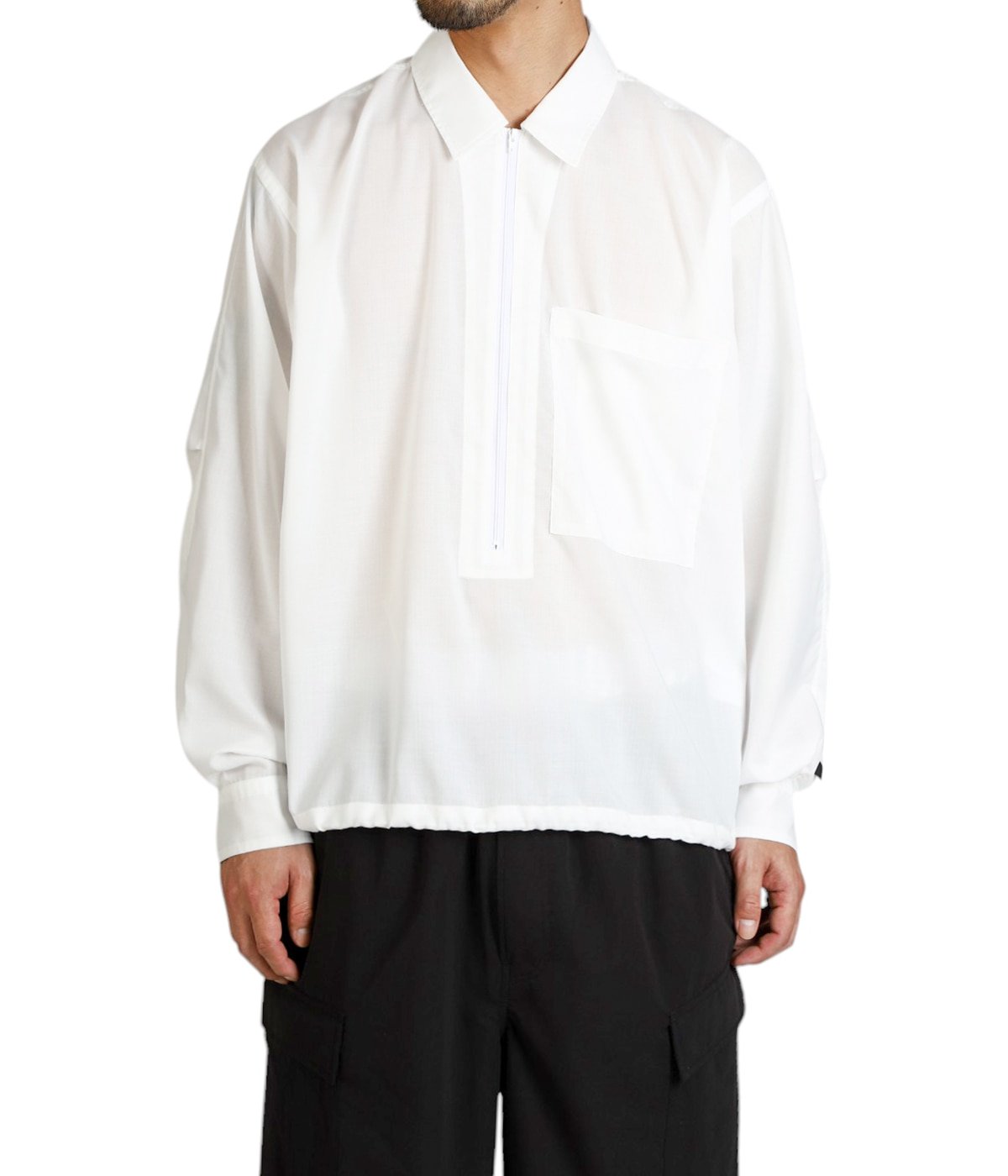 TECH HALF ZIP SHIRT L/S | DAIWA PIER39(ダイワ ピアサーティナイン