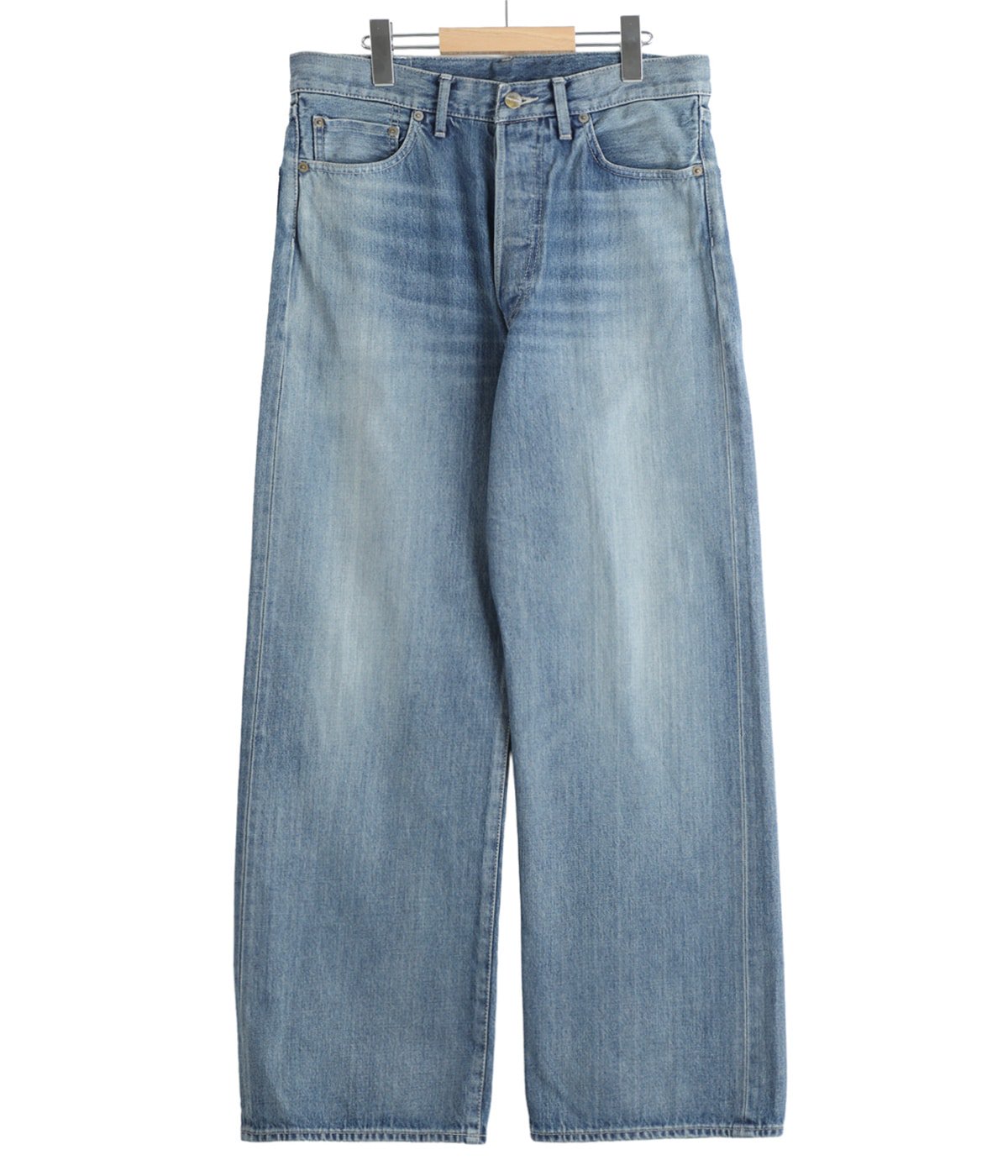 Selvage Denim Five Pocket Wide Straight Pants | Graphpaper(グラフ