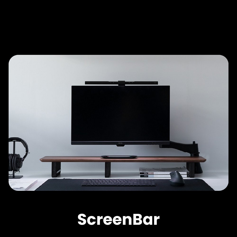 コンパクトデスクモニターライト BenQ ScreenBar | ベンキュージャパン