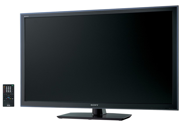 ソニー、「BRAVIA」にスタイリッシュな“4倍速”液晶モデル：Felica搭載