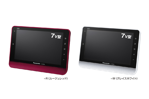 パナソニック、防水タッチパネルの“お風呂タブレット”「SV-ME1000