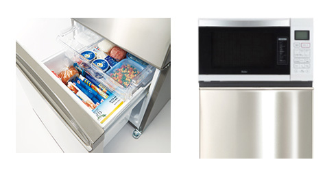 冷蔵庫は小さめでいいけどデザインにはこだわりたい！ という人に