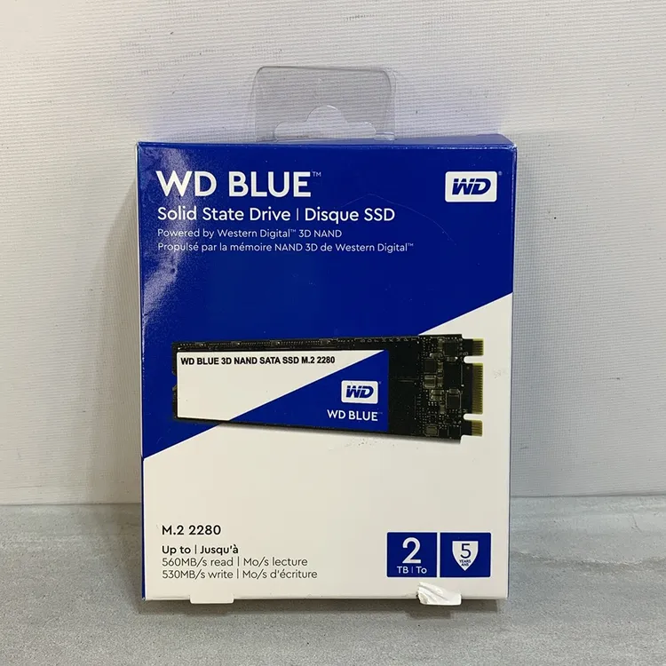 Wd Blue 3D Nand 2tb Internal SSD SATA III 6GB/S M. 2 2280 Solid
