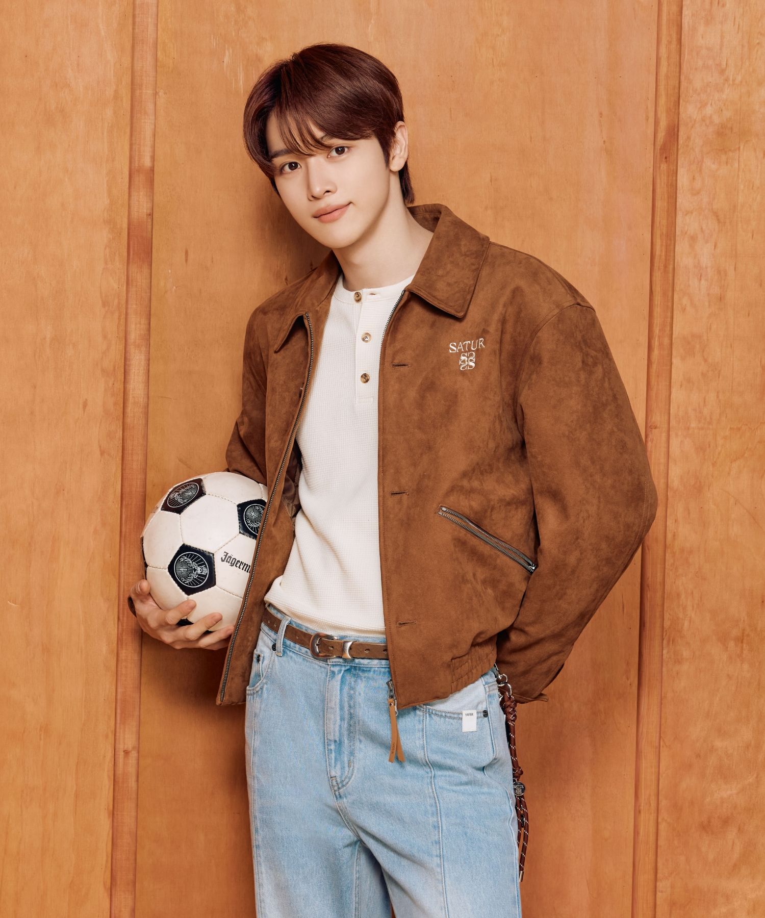 MUSINSA公式 | SATUR テオフォックス スエードショートジャケット