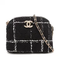 シャネル マトラッセ ツイード チェーンショルダーバッグ ノベルティ