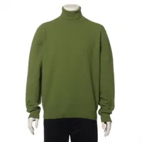 プラダ トライアングルロゴ 24年 ナイロン タートルネックニット 52