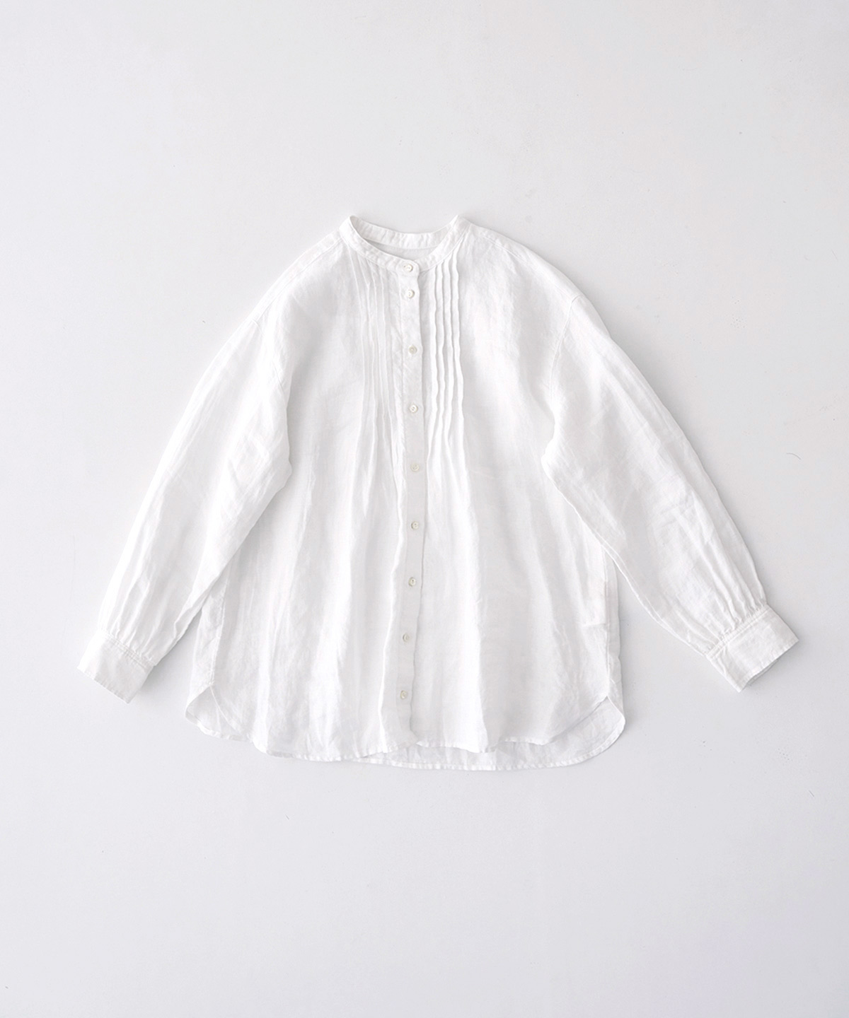 リネンピンタックシャツ｜nest Robe / CONFECT ONLINE SHOP