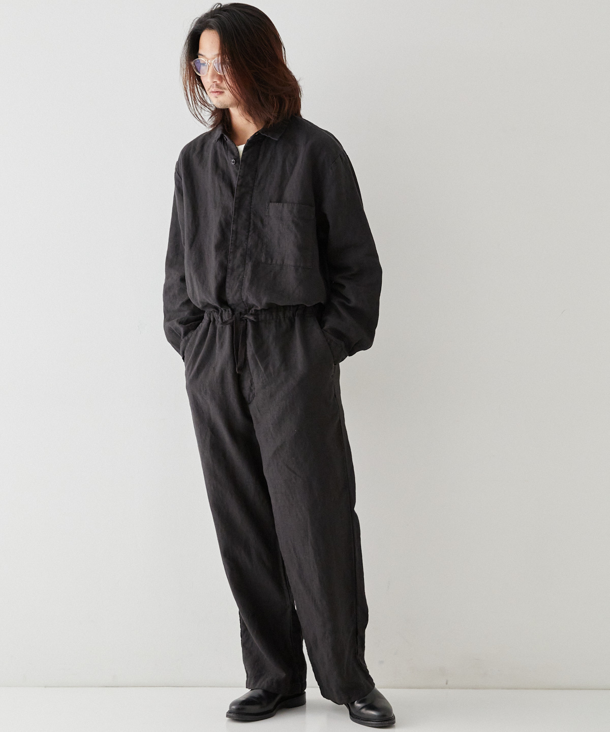 リネンキャンバス ジャンプスーツ｜nest Robe / CONFECT ONLINE SHOP